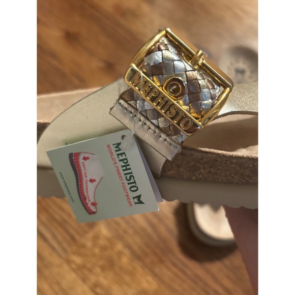 NEW Mephisto | Heike Twist Vega Gold Sz 39/9 - Picture 3 of 5